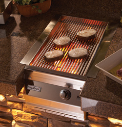 custom built in bbq grill island accessories for outdoor kitchen doors, drawers, coolers ... and infrared burner