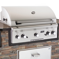 american outdoor grill built in bbq grill for outdoor kitchens by firemagic and rh peterson.